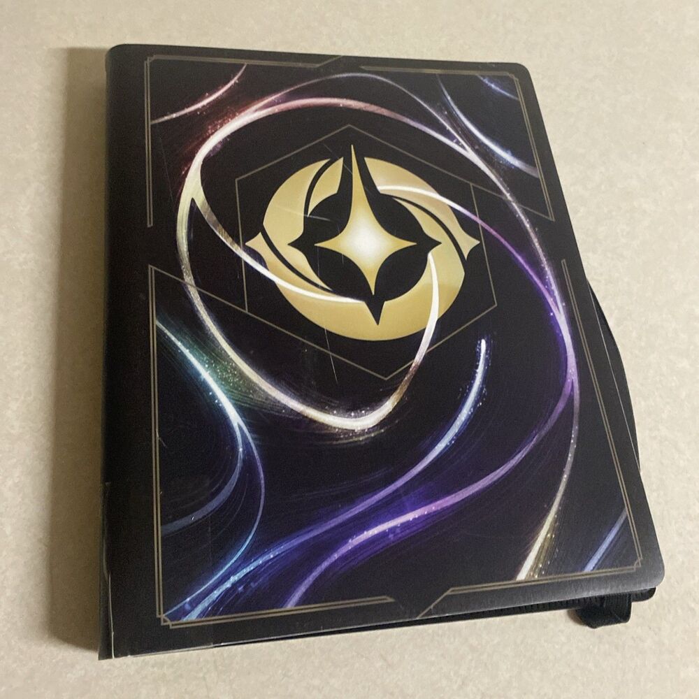 Disney Lorcana Trading Card Game portfolio binder by Ravensburger Empty